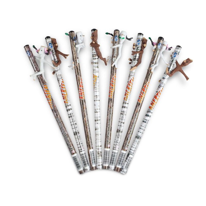 Knerten & Karoline Blyant Med Figur 2pk