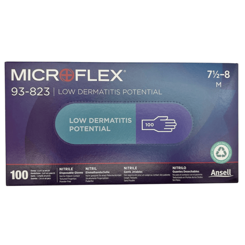 Ansell Microflex nitrilhansker 100stk | M