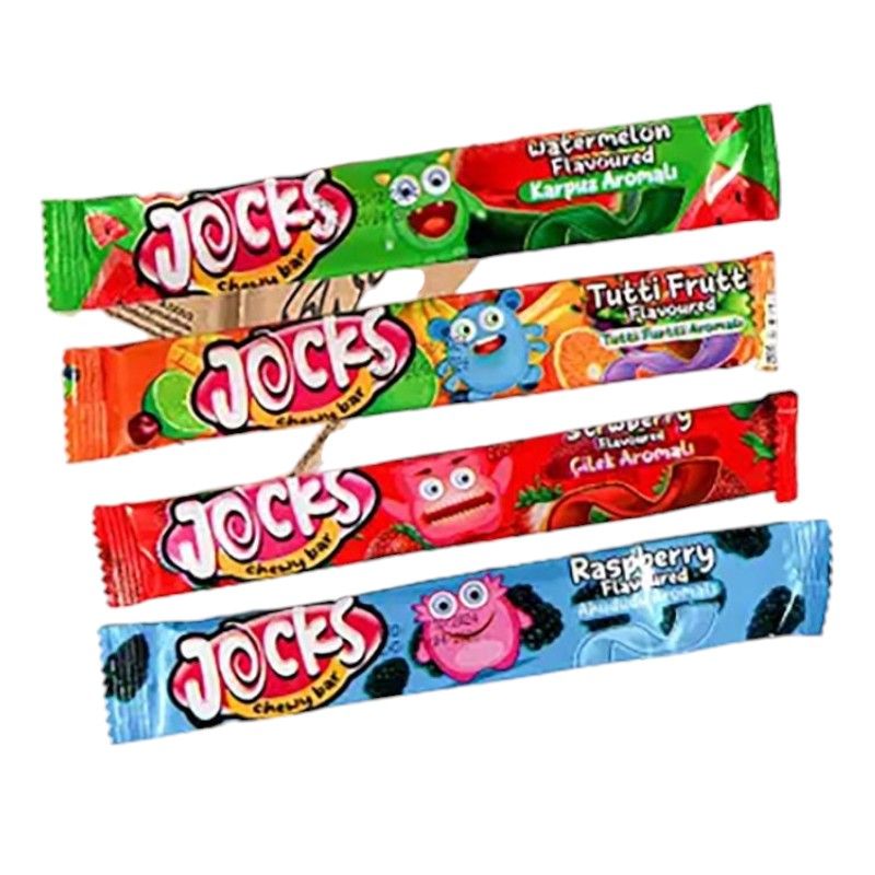Jellioo Jocks Chewy Bar Fruktkaramell