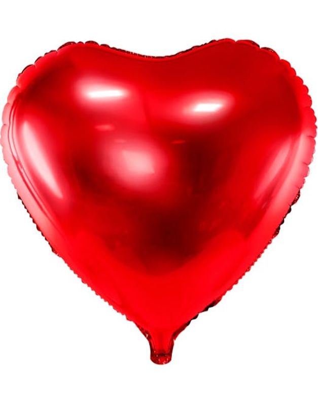 Folieballong Hjerte 45cm