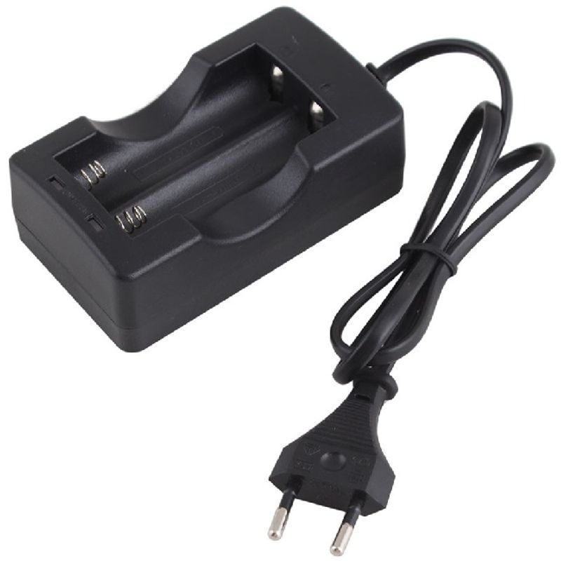 18650 Batterilader Dobbel