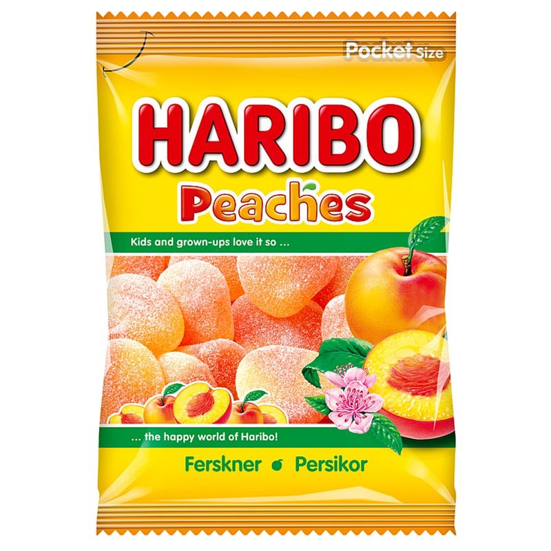 Haribo Peaches 80g