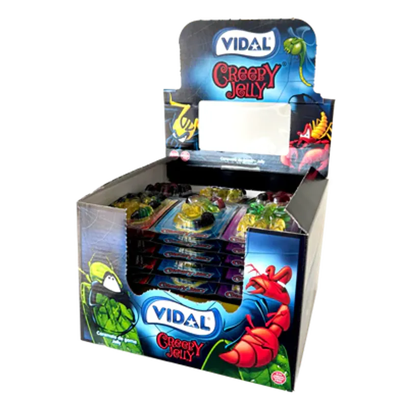 Vidal Creepy Jelly 11x66g Storpakk