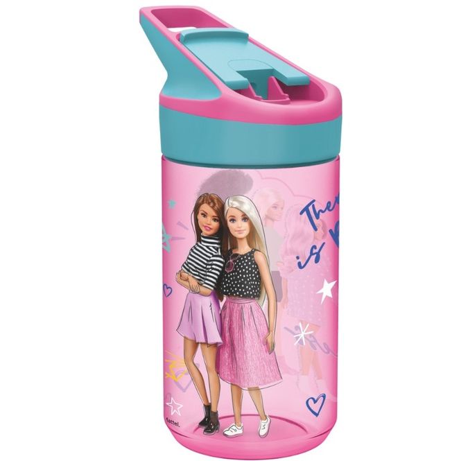 Hovedbilde Barbie Drikkeflaske med sugerør 480 ml