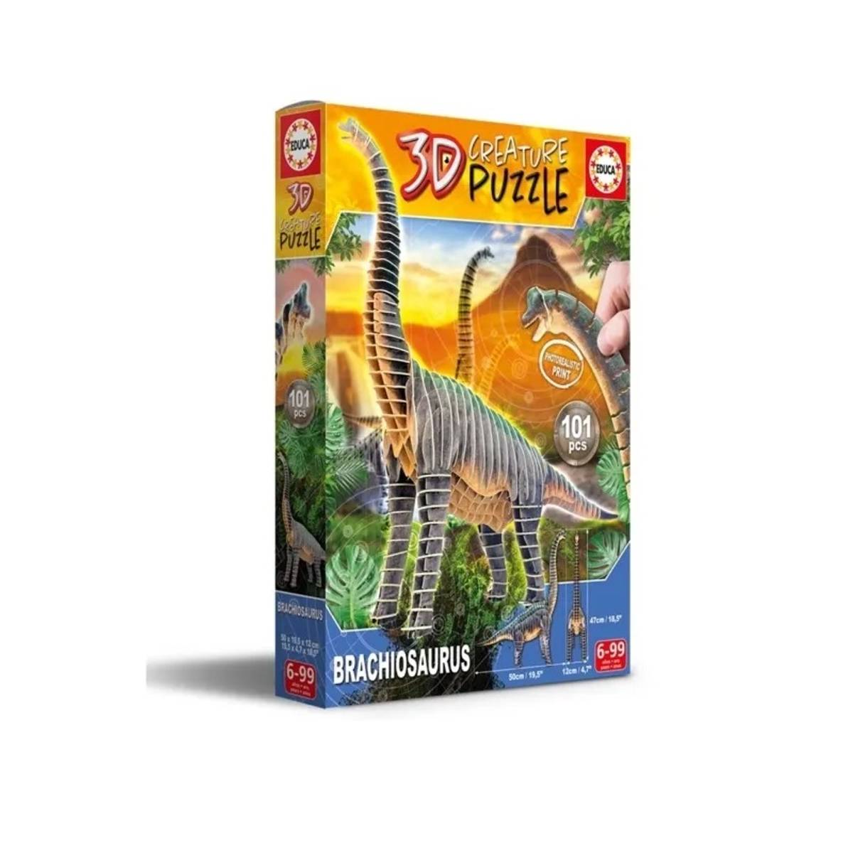 Puzzle Paese dei Dinosauri 200 pezzi XXL Ravensburger in offerta da