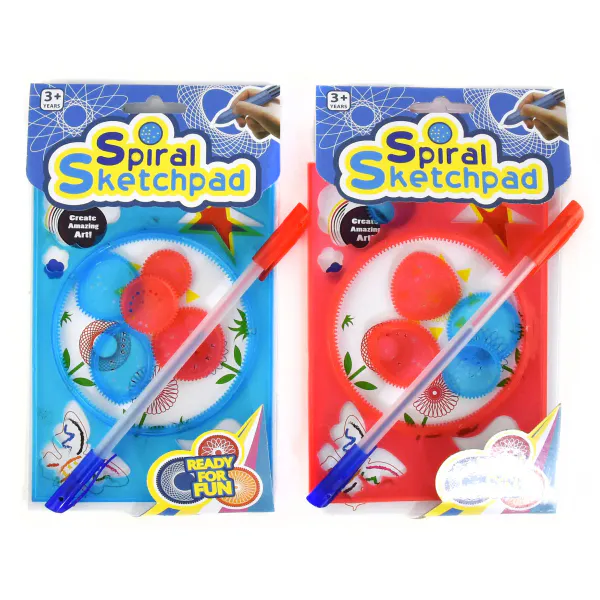Spirograph Sketch Pad | Kreativt tegnesett for å mønstre