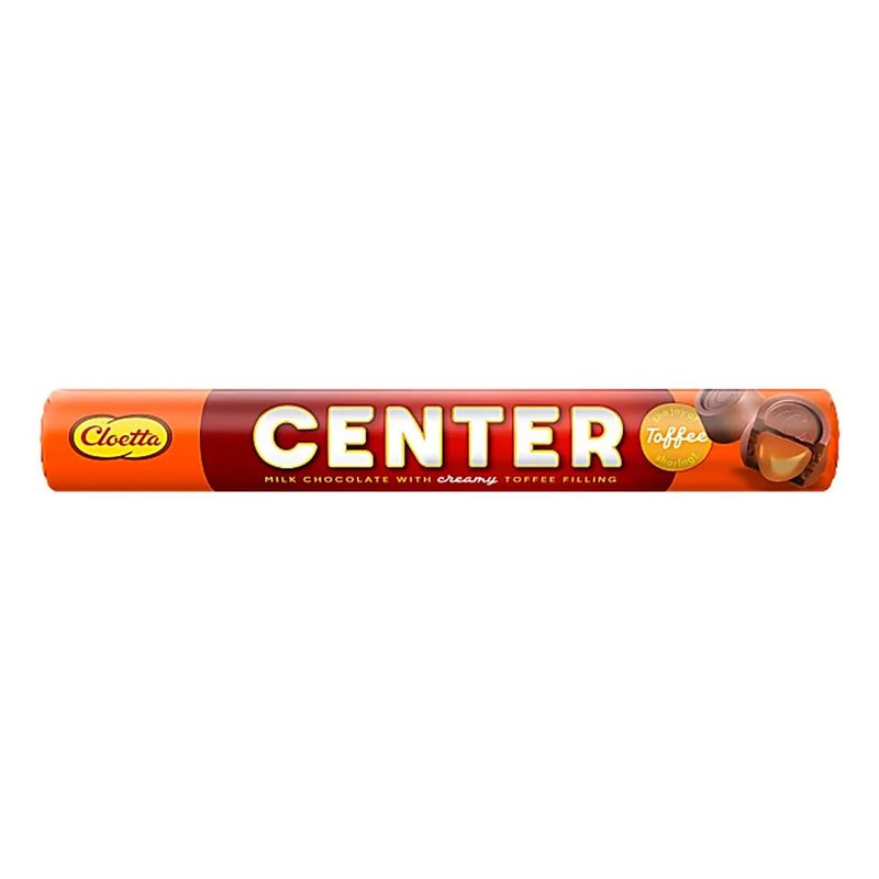 Center Rull 78g | Klassisk sjokoladerull med myk toffee