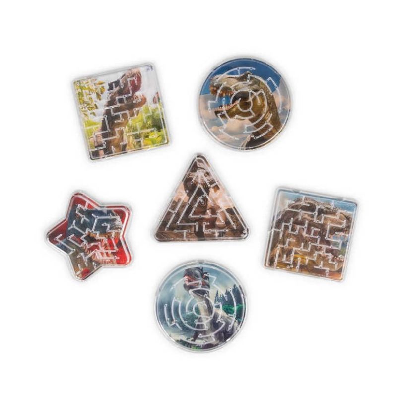 6pk Mini Labyrint - Dinosaur 