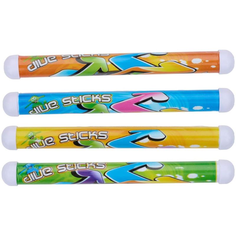 Dykkepinner 4pk 21cm | Svømmetrening og vannlek