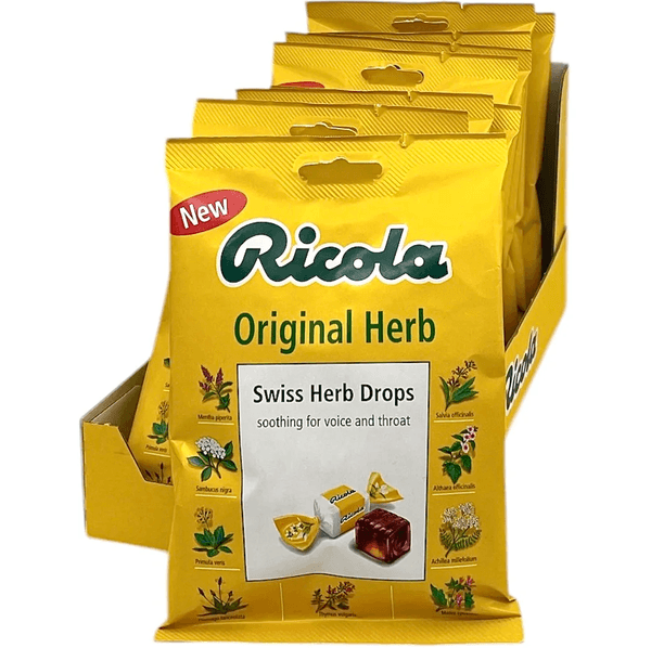 Ricola Original Herb 12x67g | Storpakk | Sveitsisk urtepastill