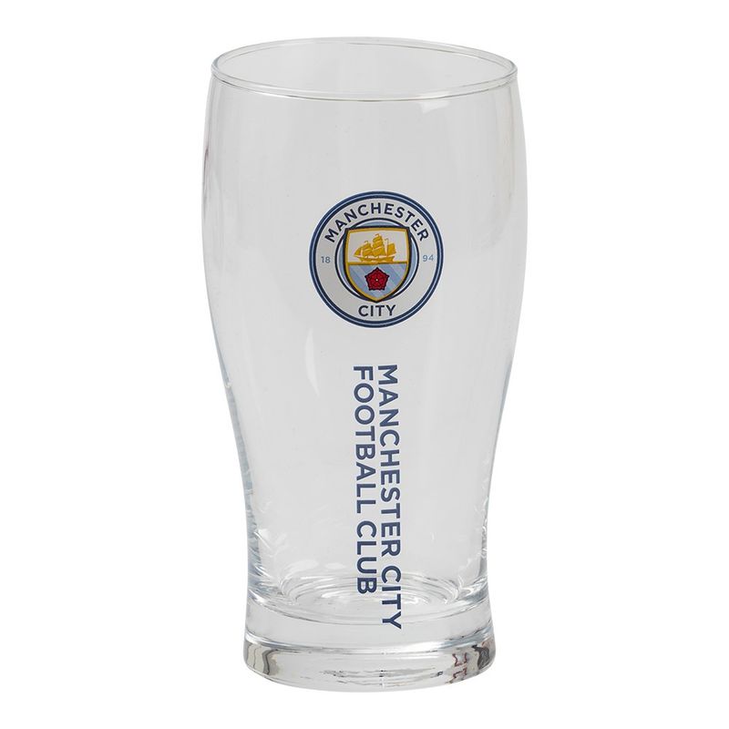 Manchester City Ølglass - 1 Pint (0,57 liter) - Lisensiert