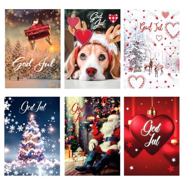 Julekort med musikk 8ass