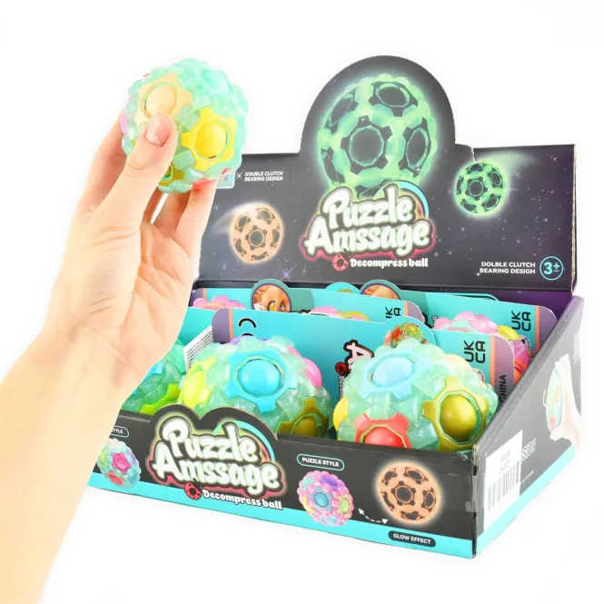 Hovedbilde IQ Puzzle Ball | Massasje Ball | Fidgetleke
