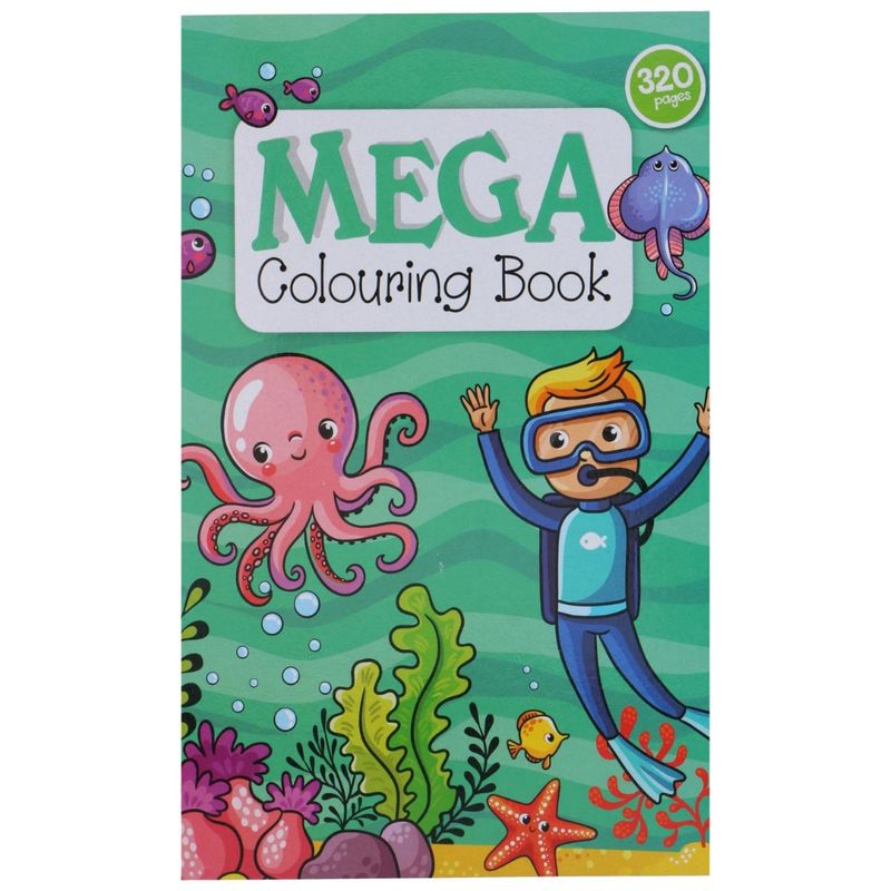 Mega Tegnebok 320sider | 5 varianter