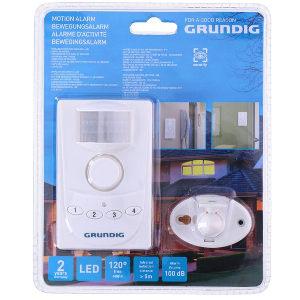 Grundig Alarm Med Bevegelsessensor | Kode
