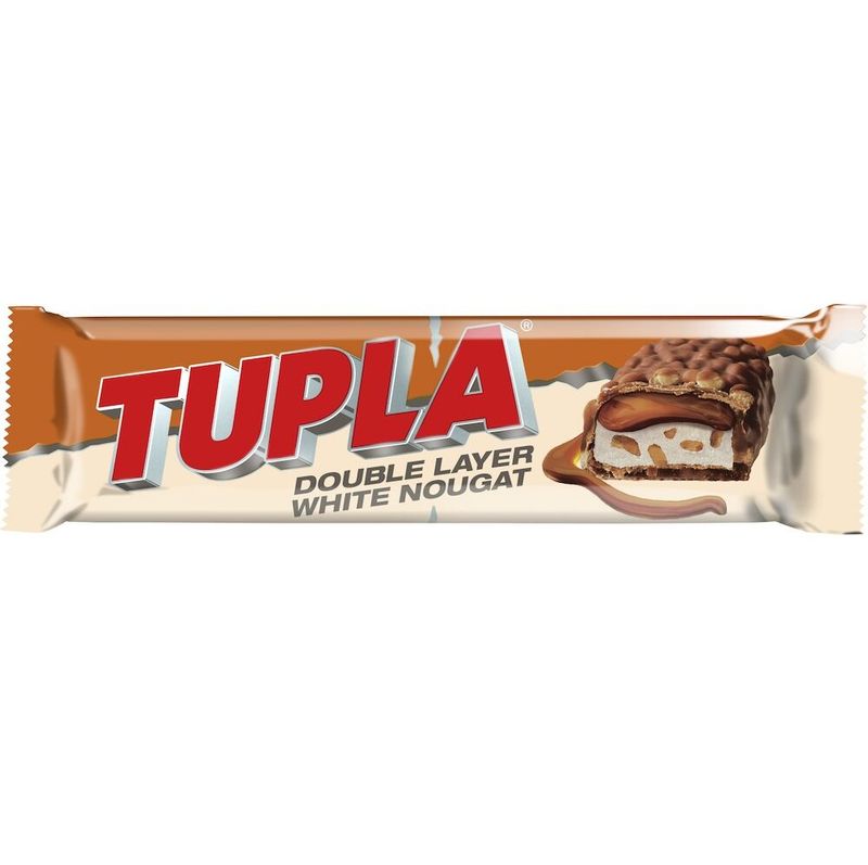 Tupla Double Layer White Nougat 42x48g | Storpakk