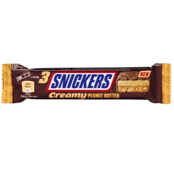 Snickers Creamy Peanut Butter 55g