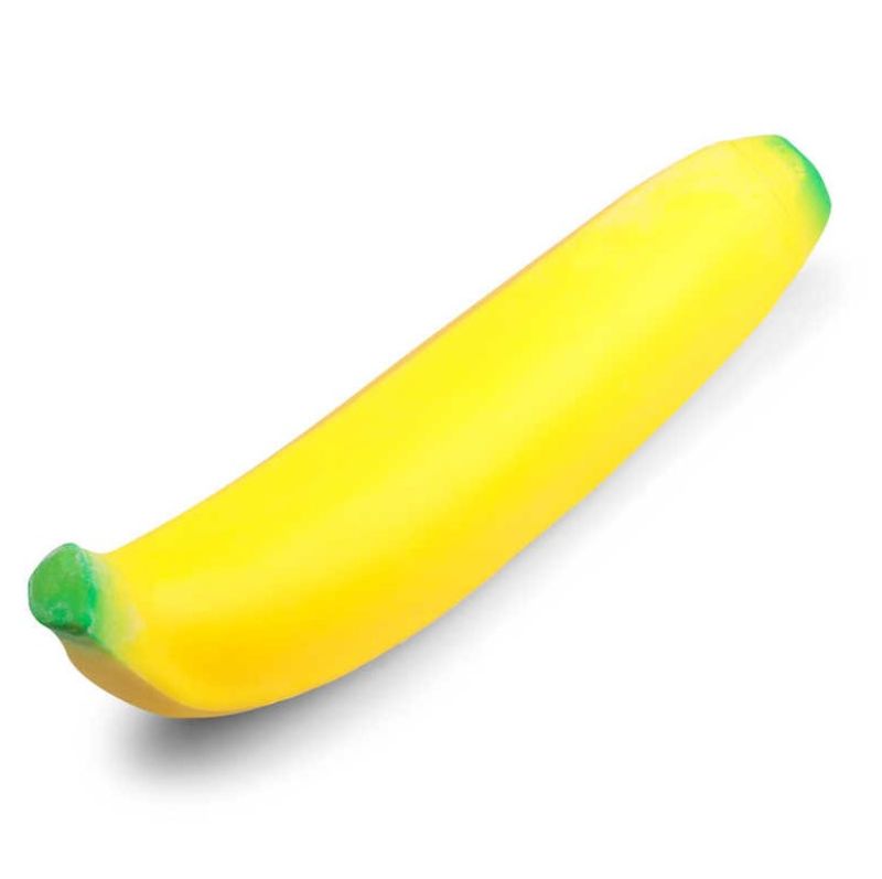 Banan Stressleke 18cm | Squeezeleke fra Tobar | Gel-fylt