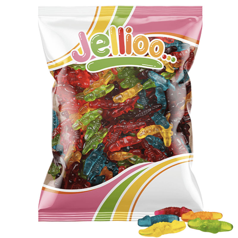 Jellioo Mix Krokkodiller vingummi 1kg
