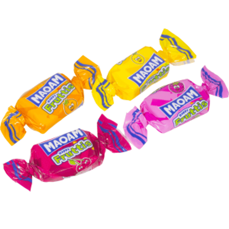 Haribo Maoam Happy Fruits 1000g | Storpakk med myke fruktkarameller