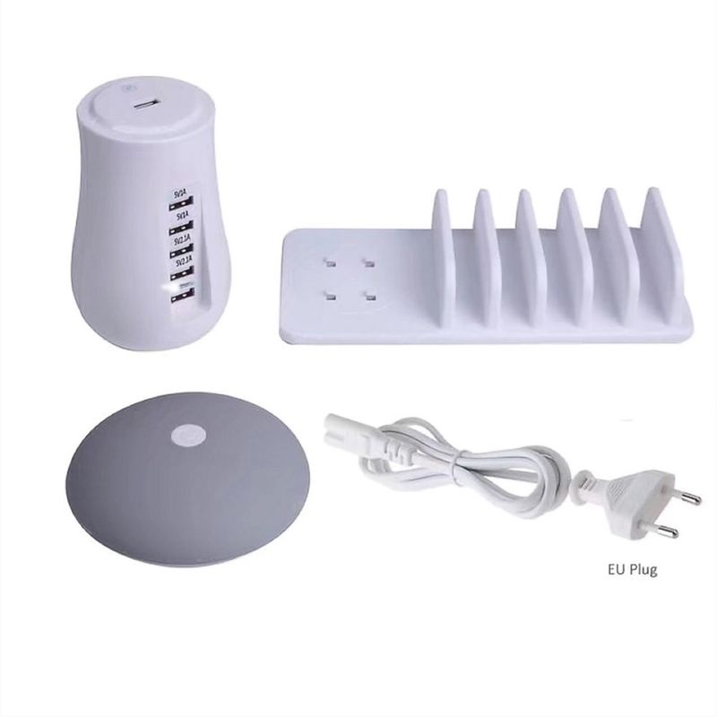 USB Familielader/multilader Med Lys
