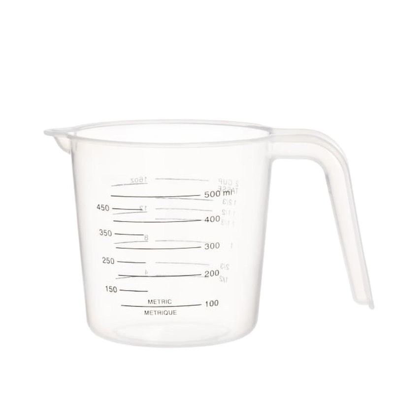 Målebeger med hank - 500ml