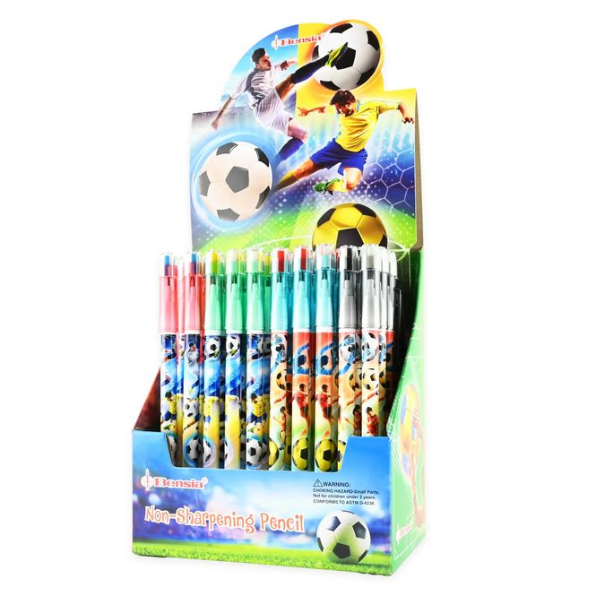 Hovedbilde Utbyttbar Blyant Fotballmotiv | Med Viskelær