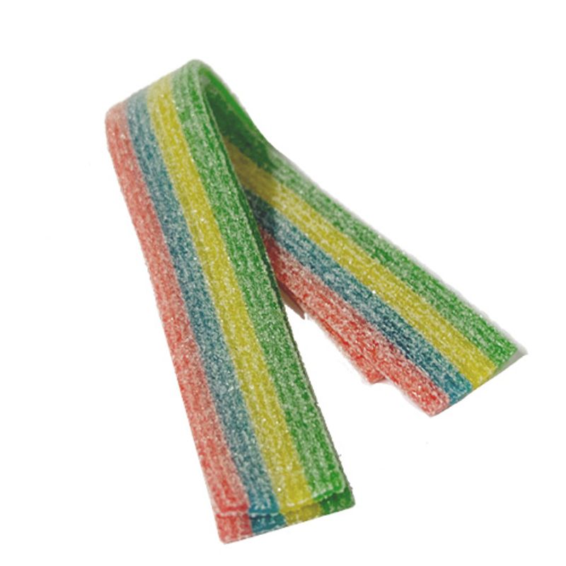 Jellioo Sour Belts Rainbow 1kg Storpakning