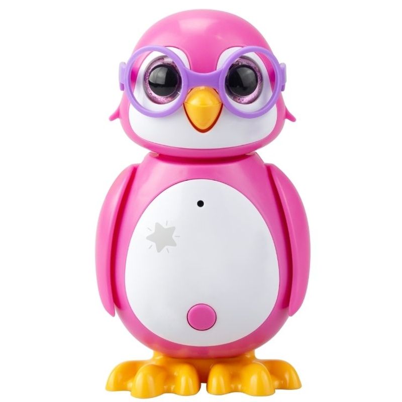 Silverlit Rescue mini pingvin med lys og lyd rosa