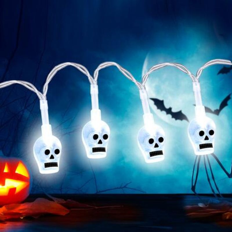 Grundig Halloween Lyslenker 10 LED  | 4 ass