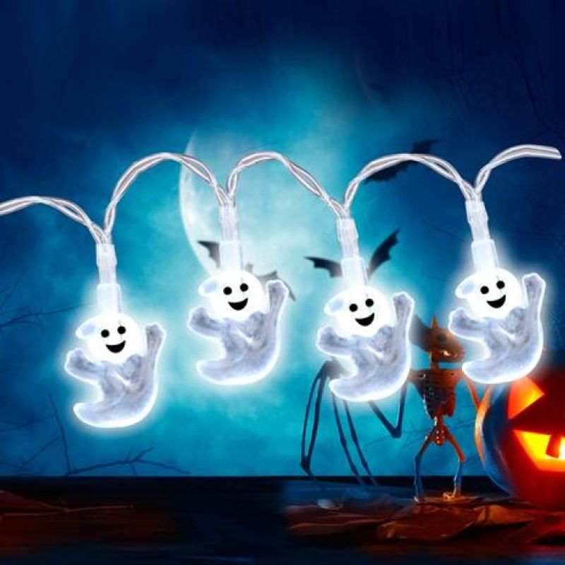Grundig Halloween Lyslenker 10 LED  | 4 ass