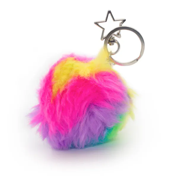 Scrunchems Fluffy Squish Ball nøkkelring | Tobar